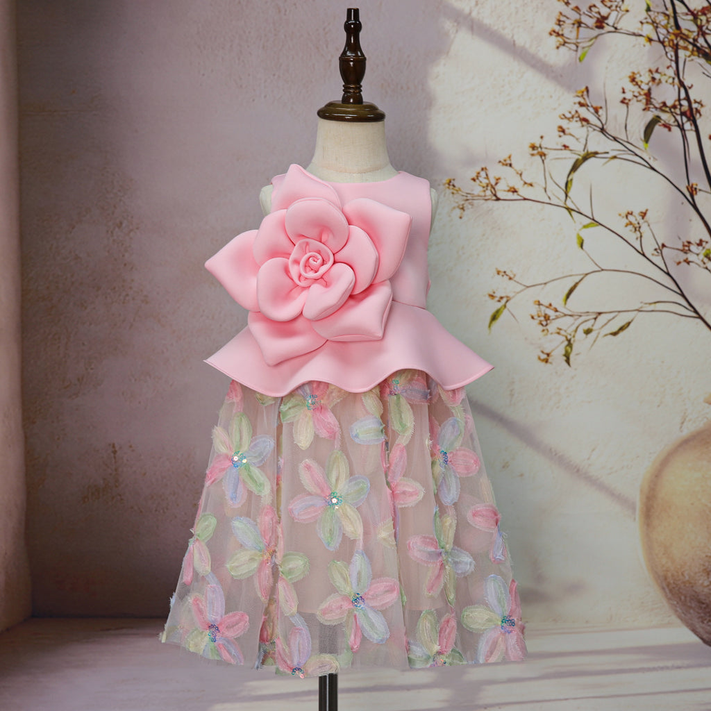 Seraphine Statement Bloom Gown detail