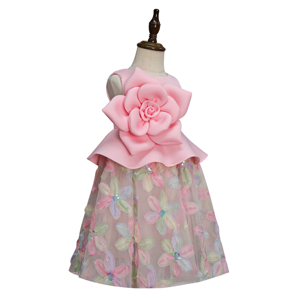 Seraphine Statement Bloom Gown detail