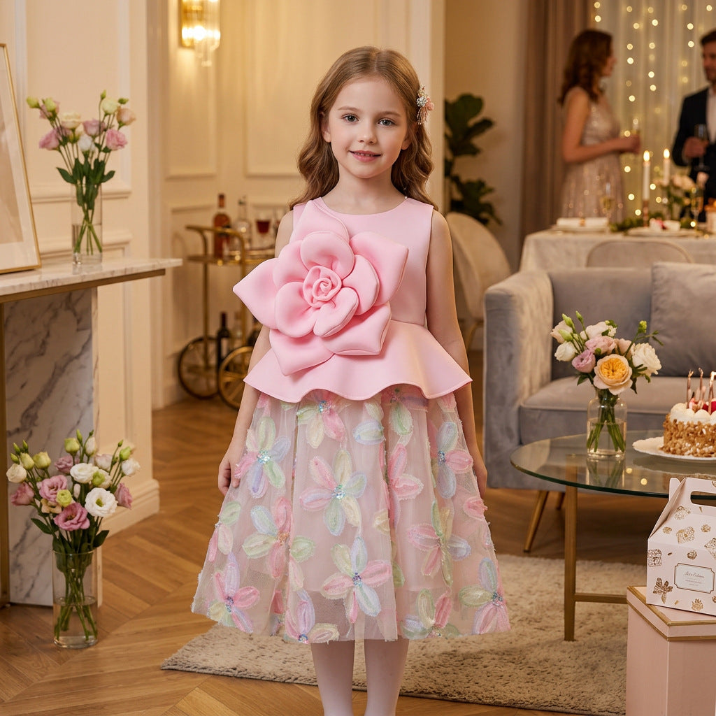 Seraphine Statement Bloom Gown detail