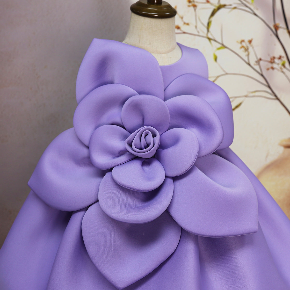 Delphine 3D Bloom Gown - view 6