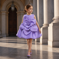 Delphine 3D Bloom Gown - front