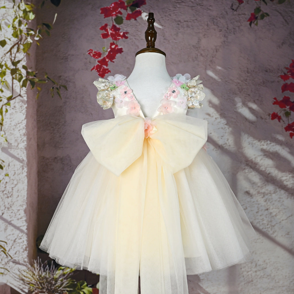 Seraphine Floral Applique Ball Gown - view 6