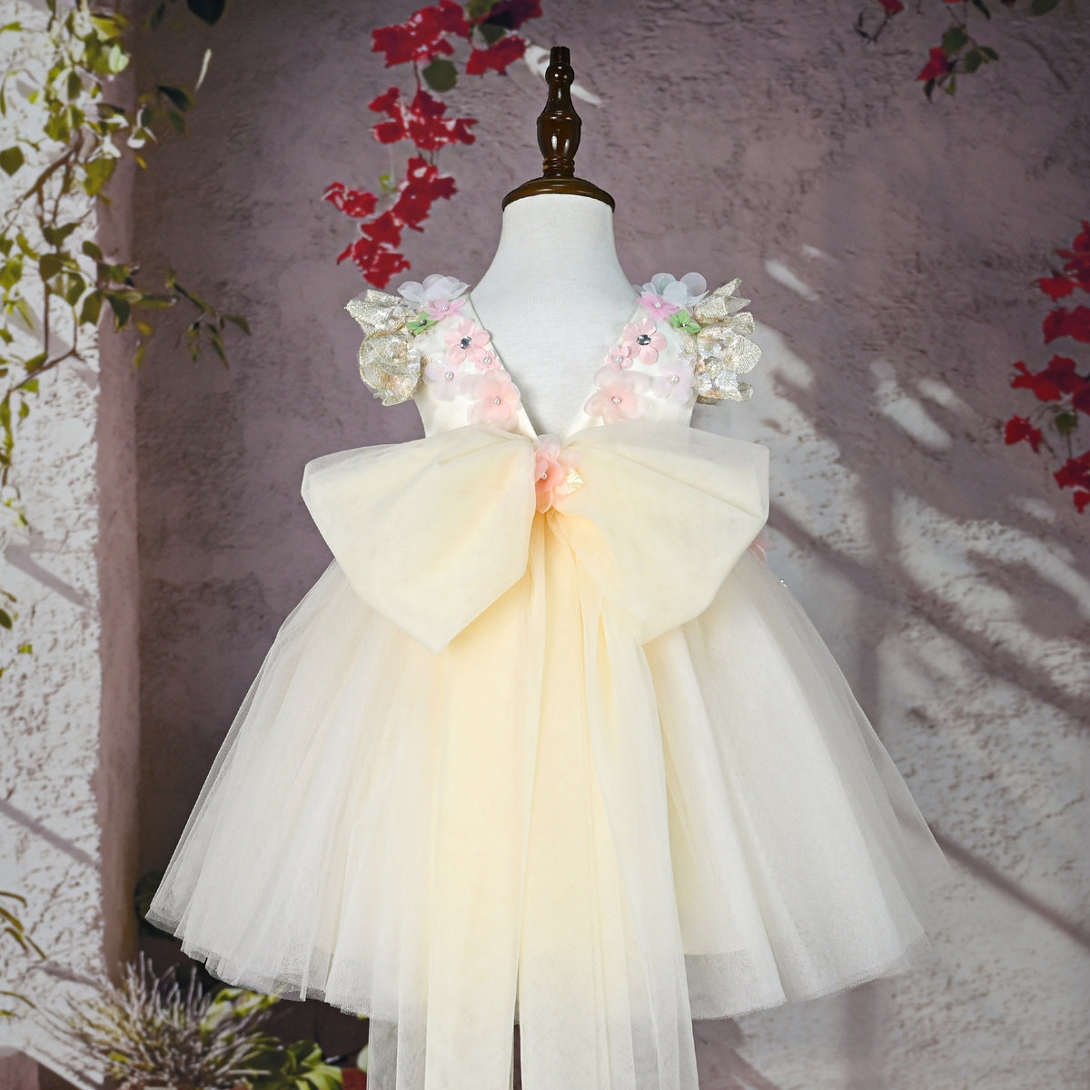 Seraphine Floral Applique Ball Gown - view 6
