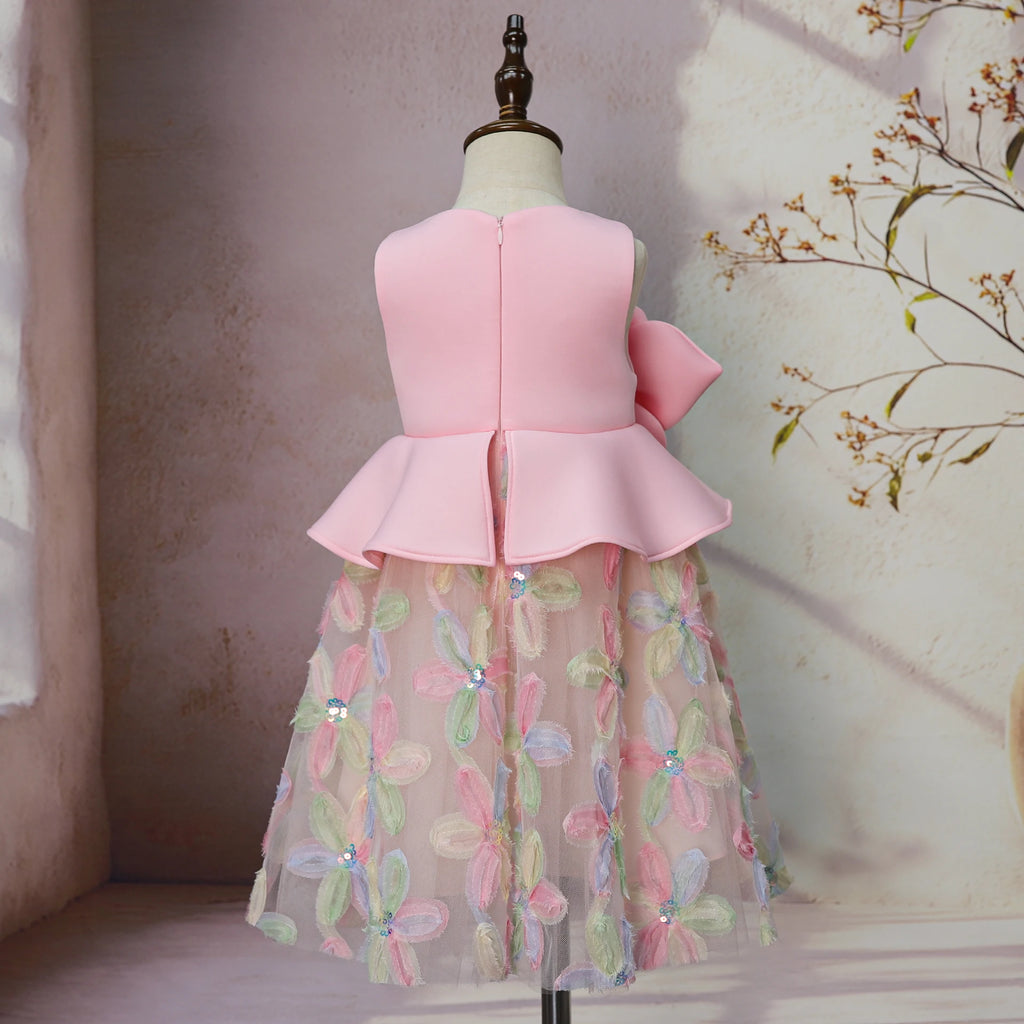 Rosalie Ruffled Tulle Gown - view 6