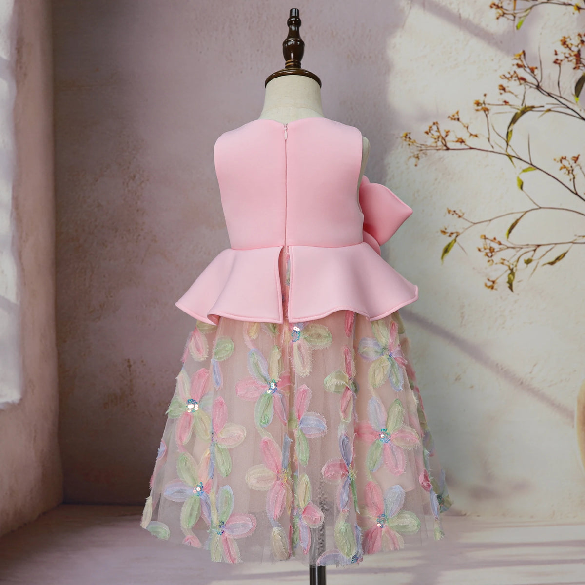 Rosalie Ruffled Tulle Gown - view 6