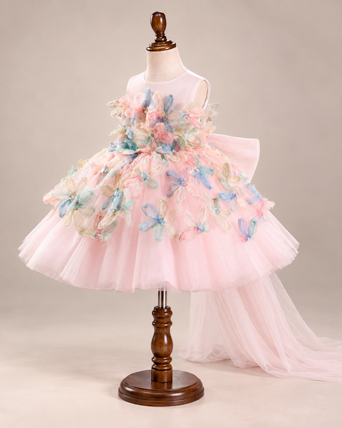 Amélie Detachable-Train Princess Gown - image 2