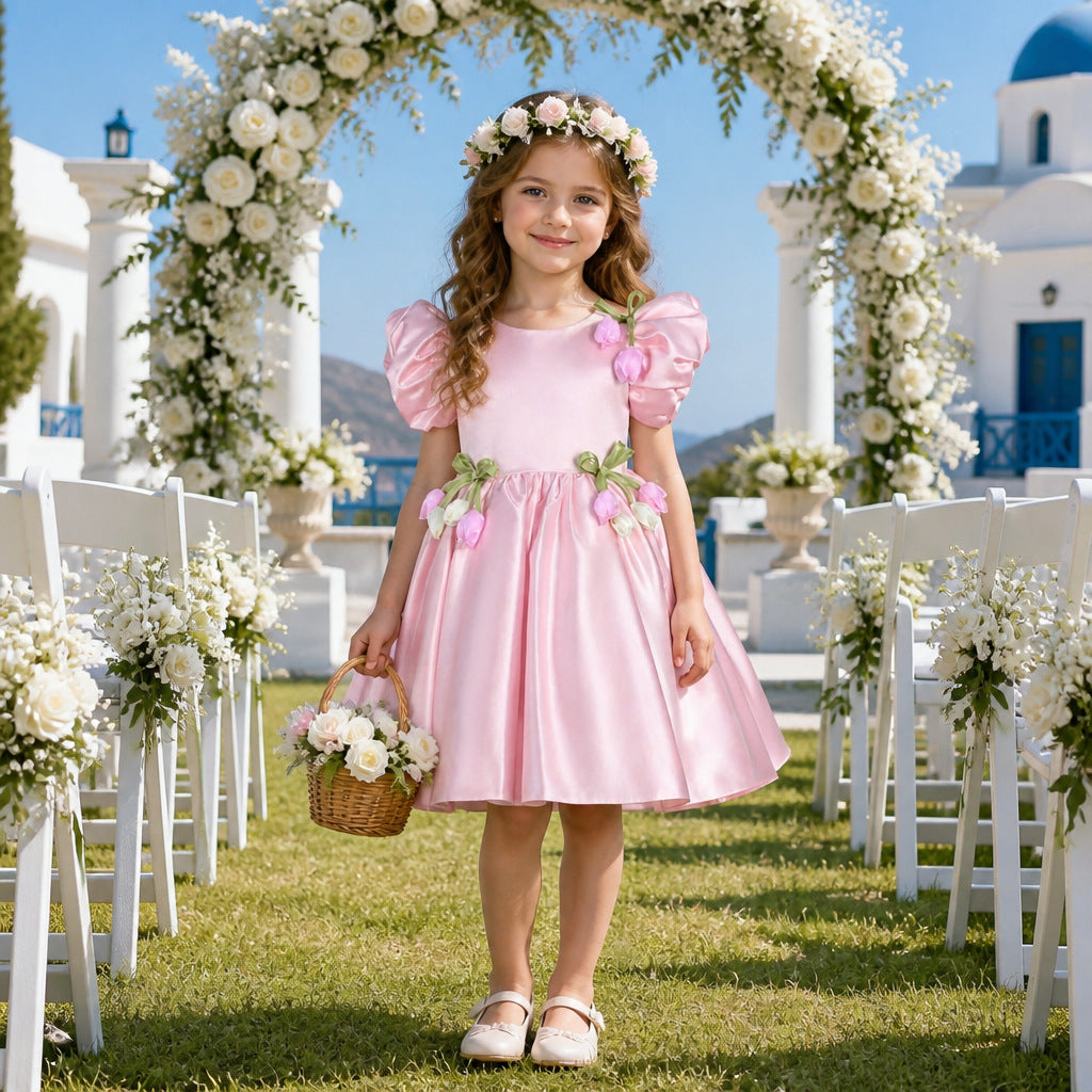 Camille Flower Fairy Dress detail