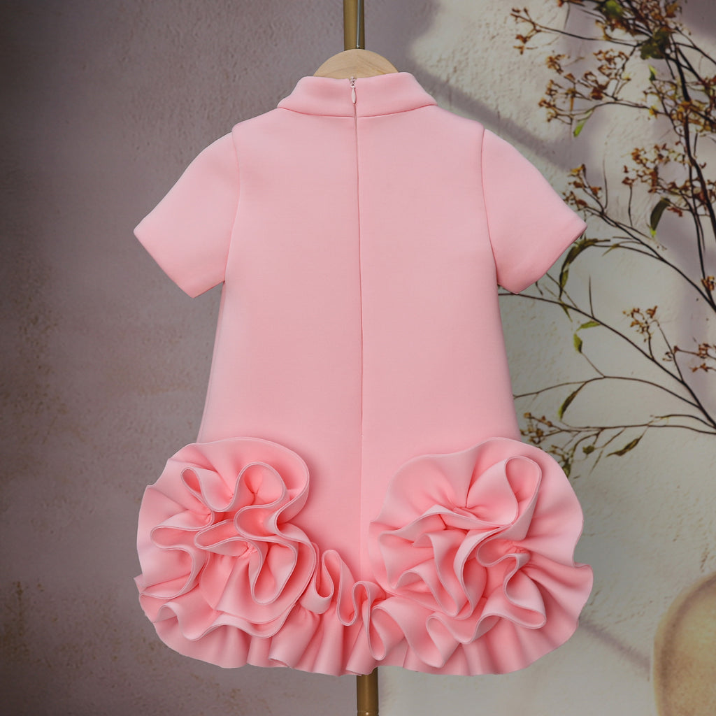Odette Runway Bloom Dress detail