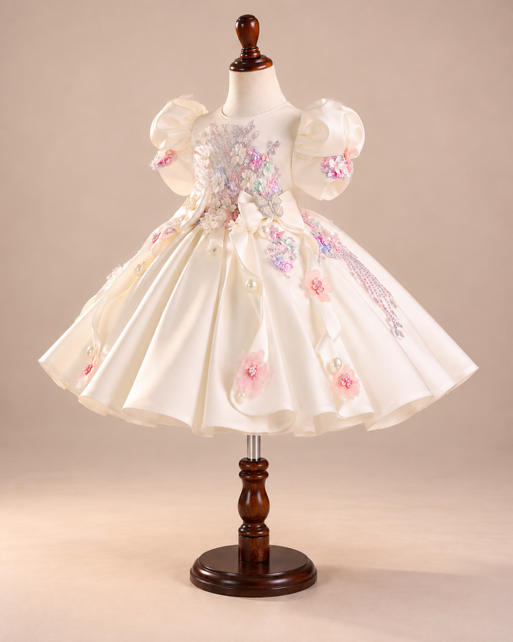Céleste Mesh Flower Girl Dress - image 2