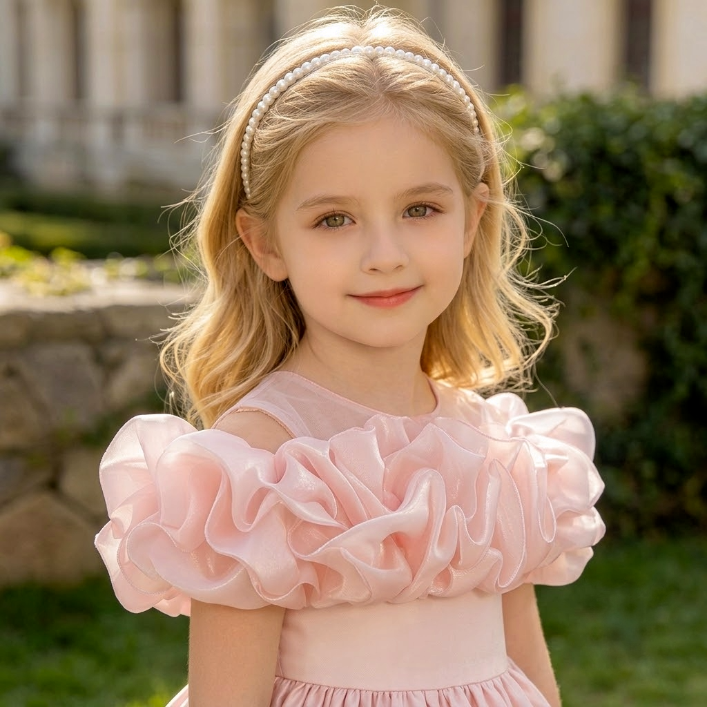 Elise Satin Floral Dress