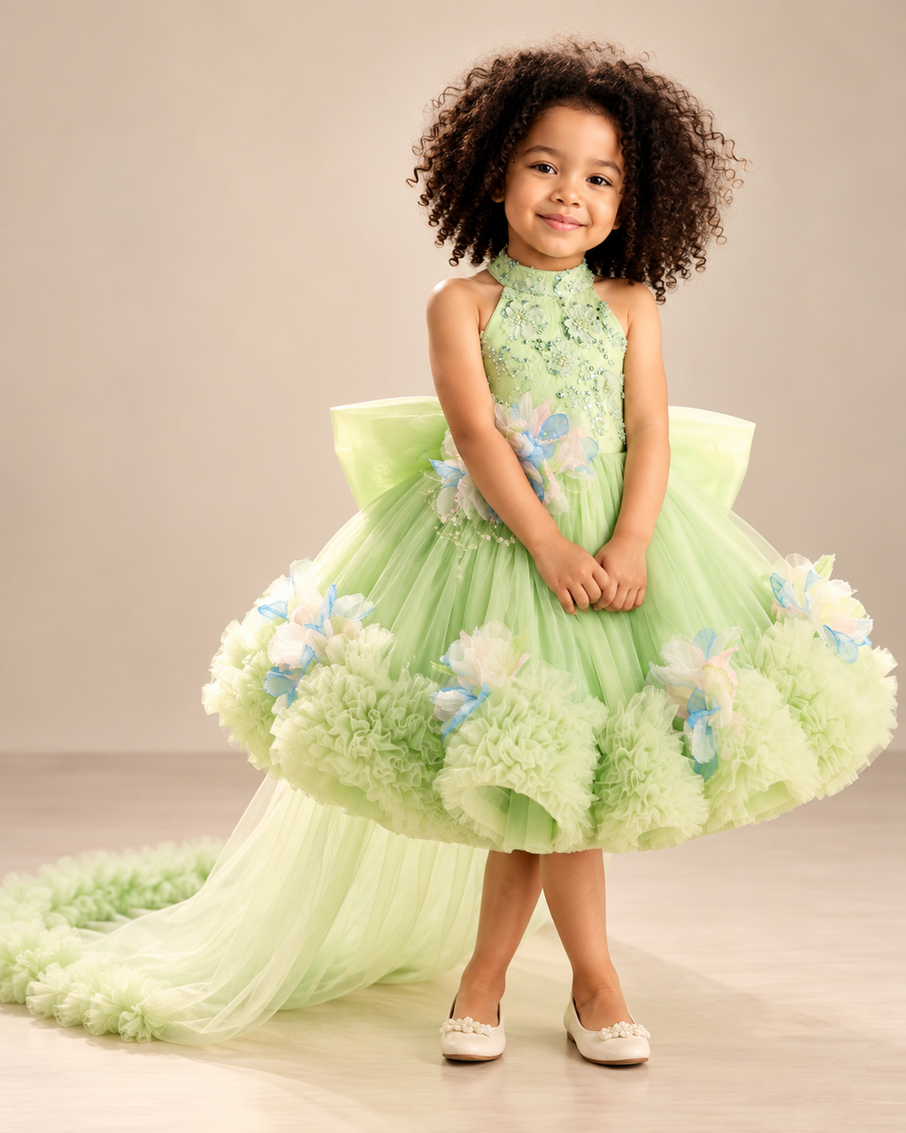 Émeraude Princess Performance Gown - image 6